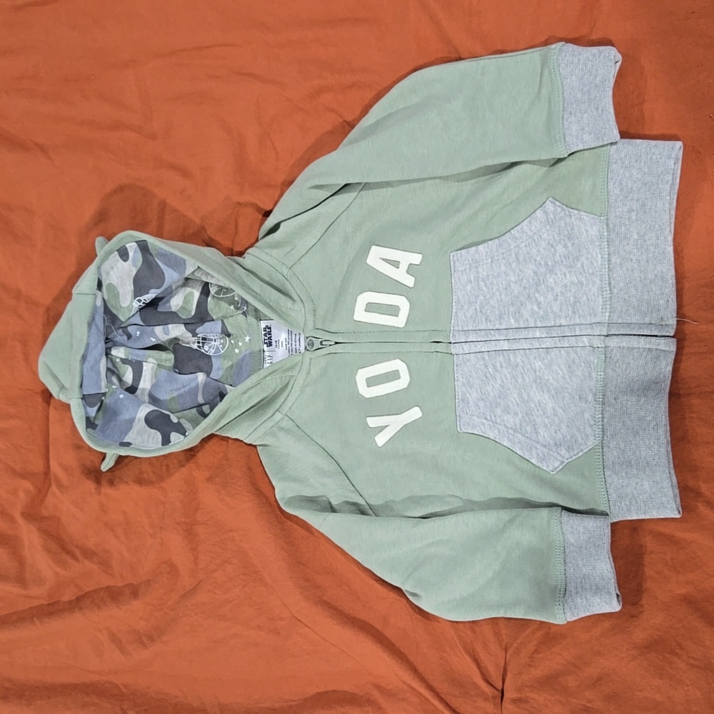 Star Wars x Baby Gap Yoda Zip Up Hoodie - Picture 4 of 14